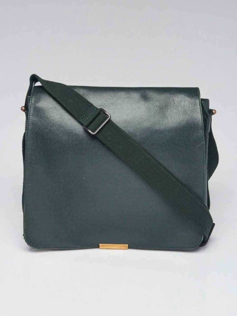 Louis Vuitton Epicea Taiga Leather Viktor Messenger Bag